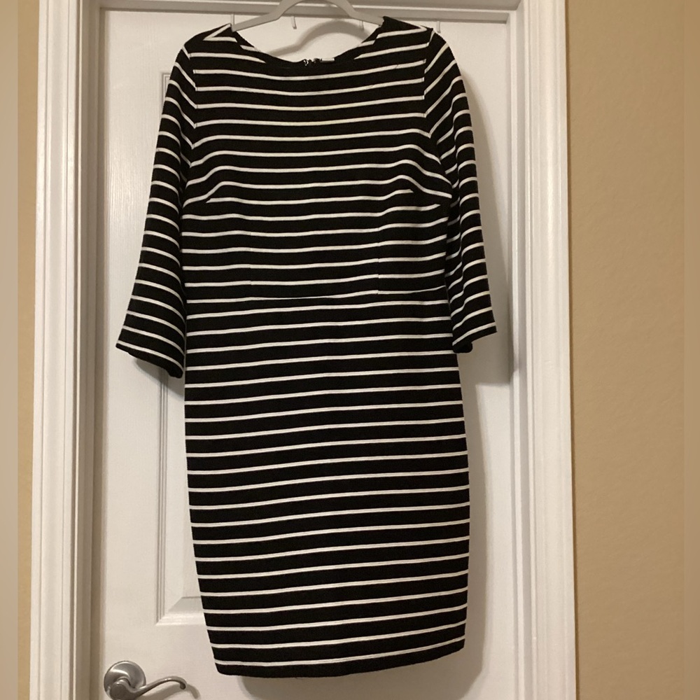 Black and white dress